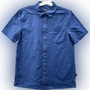 Margaritaville Twilight Blue Button Down Shirt